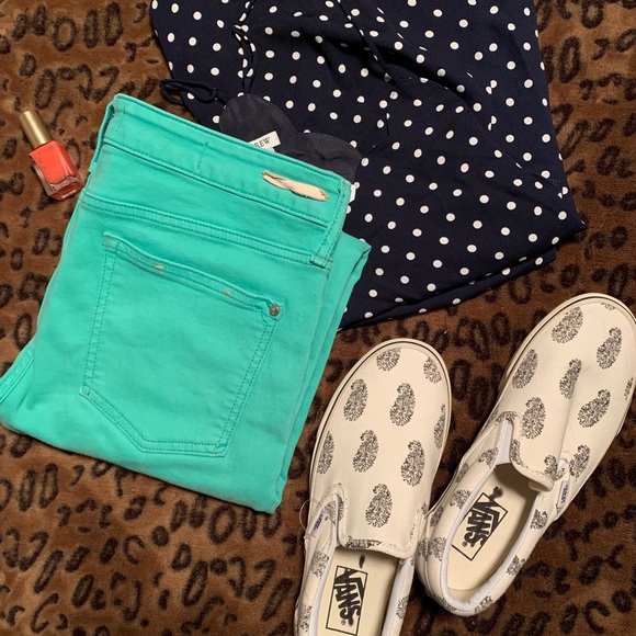 Pilcro & The Letterpress Mint Stet Jeans - Picture 2 of 7